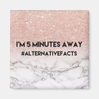 Stilvolles Marble Alternative Facts Magnet