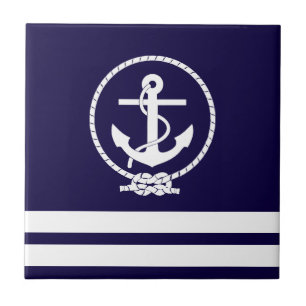 Stilvolles maritimes Thema Fliese