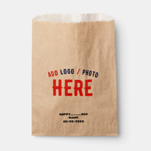 STILVOLLES MODERNES ANPASSBARES BRAUN VERIFIZIERTE GESCHENKTÜTCHEN