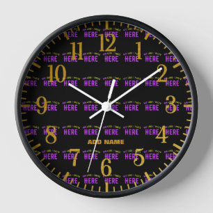 STILVOLLES MODERNES ANPASSBARES SCHWARZES VERIFIZI UHR