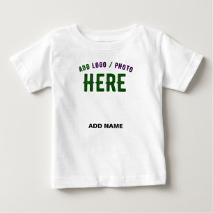 STILVOLLES MODERNES ANPASSBARES WEIßES VERIFIZIERT BABY T-SHIRT