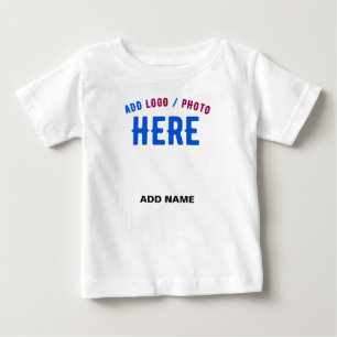 STILVOLLES MODERNES ANPASSBARES WEIßES VERIFIZIERT BABY T-SHIRT