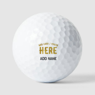 STILVOLLES MODERNES ANPASSBARES WEIßES VERIFIZIERT GOLFBALL