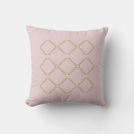 Stilvolles modernes Bauernhaus Geometric Lilac Blu Kissen