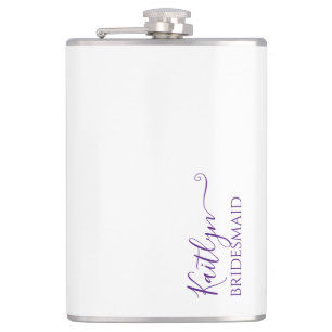Stilvolles, modernes Bridesmaid-Geschenk   PERSONA Flachmann