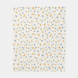 Stilvolles modernes elegantes schönes Blatt-Bettwä Fleecedecke