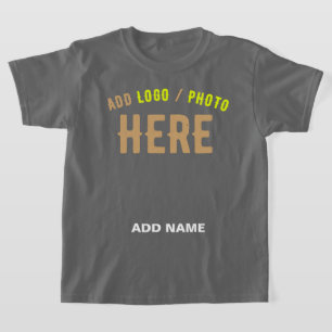 STILVOLLES MODERNES GRAUVERRAUCHTES MARKENPRODUKT T-Shirt
