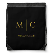 Stilvolles Monogramm mit personalisiertem Namen