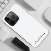 Stilvolles Monogramm | Modernes Minimalistisches W