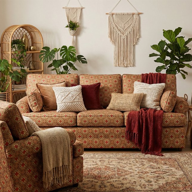 Stilvolles Mosaik-farbiges geometrisches Muster Stoff (Von Creator hochgeladen)