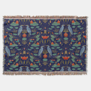 Stilvolles navyblaues Heron Pond Heritage Revival Decke