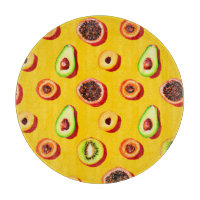 Stilvolles Neon Fruits Muster