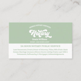 Stilvolles Notar- und Kreditgewerbegesetz für den  Visitenkarte