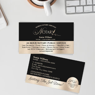 Stilvolles Notar- und Kreditgewerbegesetz für den  Visitenkarte