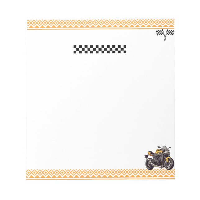 Stilvolles Notepad. Moderne Notebooks. Template-No Notizblock (Vorderseite)