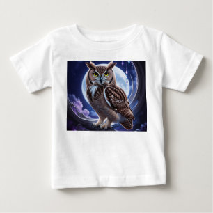 Stilvolles Owl Design - Ideal für Naturliebhaber Baby T-shirt