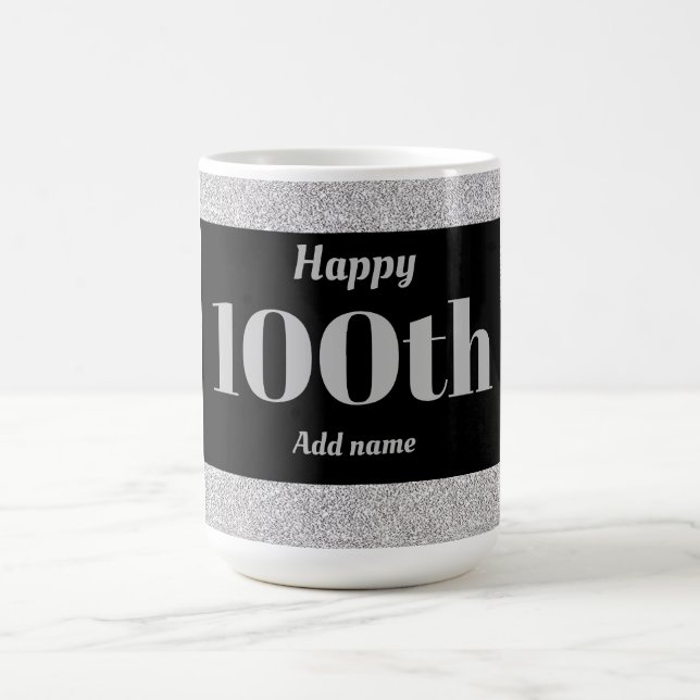 stilvolles personalisiertes Geburtstagsgeschenk -  Kaffeetasse (Mittel)
