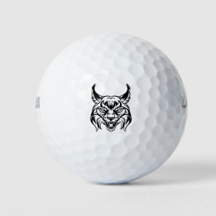 Stilvolles Portrait von Bobcat Golfball