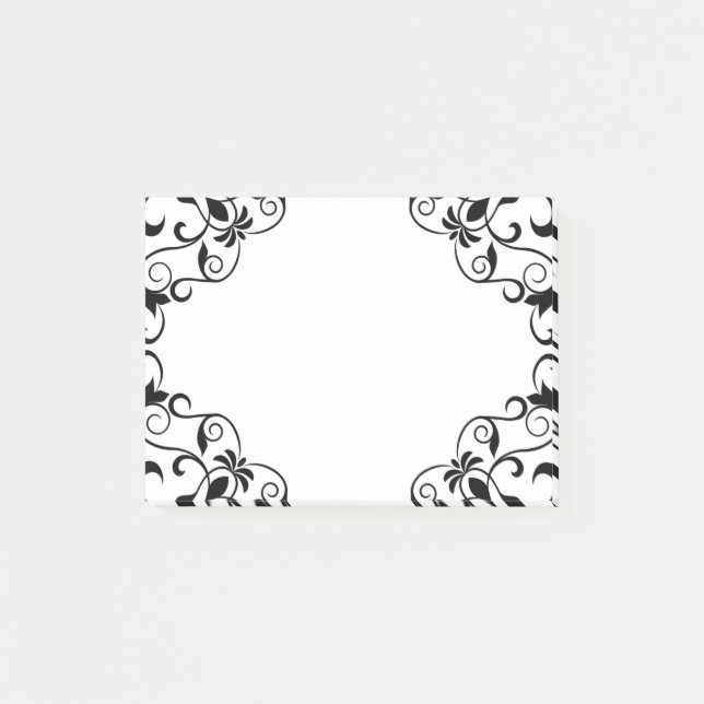 Stilvolles Post-it-Zettel Post-it Klebezettel (Vorderseite)