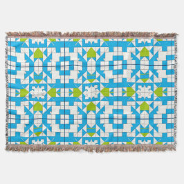 Stilvolles Puzzle Piece Muster Decke