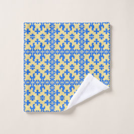 Stilvolles Puzzle Piece Muster Waschlappen