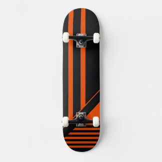Stilvolles Retro-Grafik-Design Skateboard
