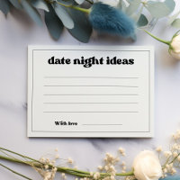 Stilvolles Retro Schwarz & Weiß Date Night Ideas