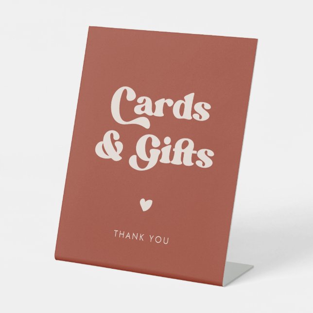 Stilvolles Retro Terracotta auf dem Monte Tamaro Sockelschild (Vorderseite)