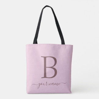 Stilvolles rosa Monogramm Einfach, modern minimali