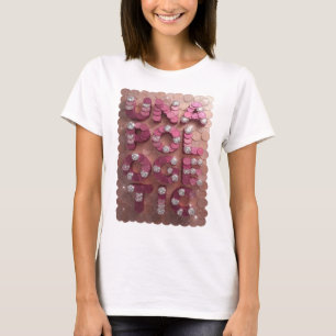 Stilvolles rosa UNAPOLOGETIC Grafikdesign T-Shirt