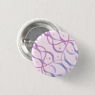 Stilvolles Rosa unter dem Meer Button