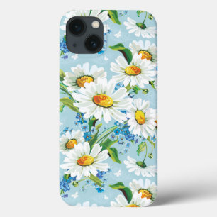 Stilvolles schönes helles Blumenmuster 2 iPhone 13 Hülle