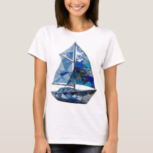 Stilvolles Silber ABSTRACT ART Grafikdesign T-Shirt