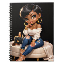 stilvolles Spiralnotizbuch