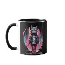 Stilvolles süßes Katzendesign