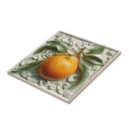 Stilvolles Trendy Citrus Mediterranean Bauernhaus Fliese