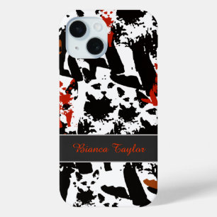 stilvolles und personalisiertes Katzenmuster Case-Mate iPhone Hülle