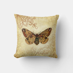 Stilvolles Vintage-Mottenkissen Kissen