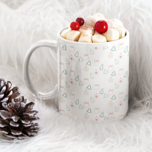 Stilvolles Weihnachten Kaffeetasse