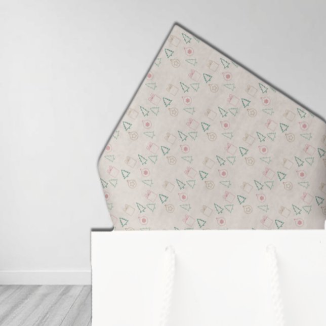Stilvolles Weihnachten Seidenpapier (Von Creator hochgeladen)