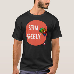 Stim frei autistisches Stim Stolz-Shirt T-Shirt