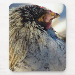 Stimm das Huhn Mousepad