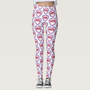 stimm demokrat esel leggings