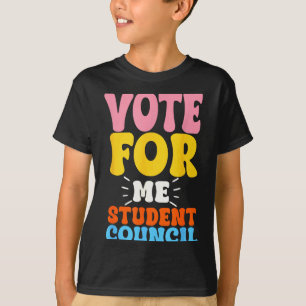 Stimm Für Mich Schülervertretung Jugend Cool Schul T-Shirt
