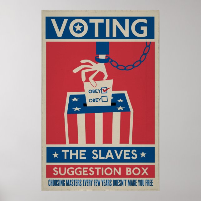 Stimmabgabe für Ihre Printwerbung Poster (Vorne)