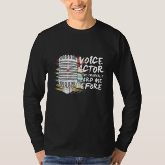 Stimmdarsteller T-Shirt
