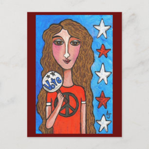 STIMME - Amerikanische Postkarte