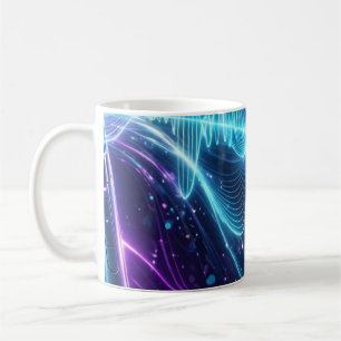 Stimme bei vier Cent — AI-Stimmwelle-Tasse Kaffeetasse