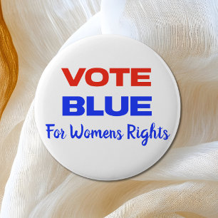 Stimme Blau Wählen USA Demokratisch Politisch Rot  Button