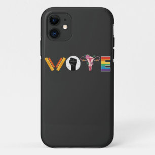 STIMME Bücher Uterus LGBT Unterstützung Case-Mate iPhone Hülle